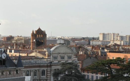 Immobilier a toulouse vue de haut