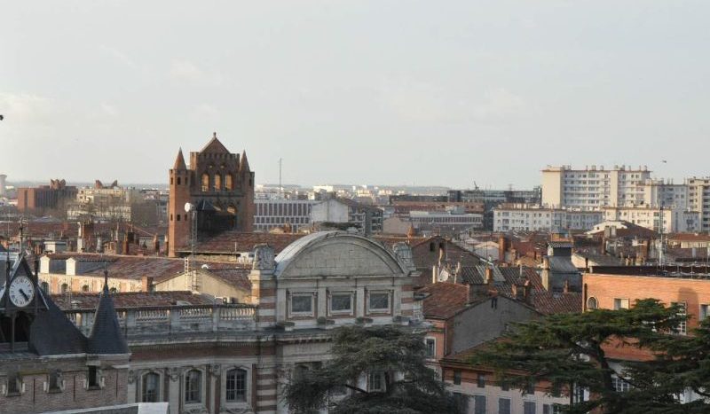 Immobilier a toulouse vue de haut